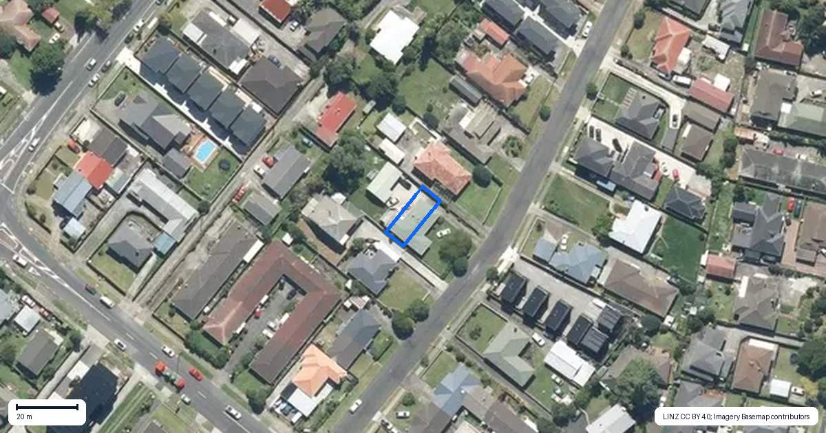 Property context map for 3/10 Coates Road, Papatoetoe, Auckland
