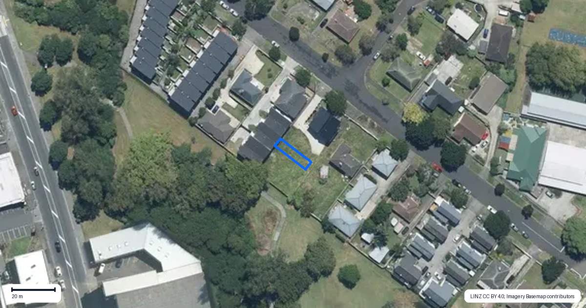 Property context map for 5/21 Eastview Road, Glen Innes, Auckland