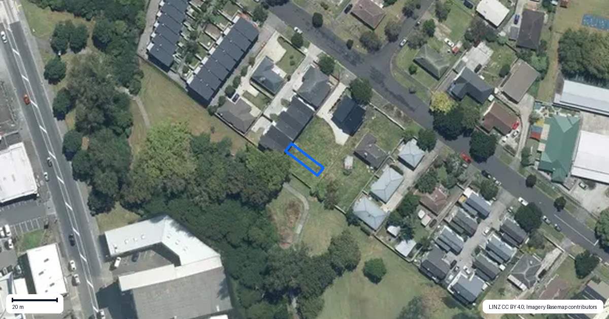 Property context map for 7/21 Eastview Road, Glen Innes, Auckland