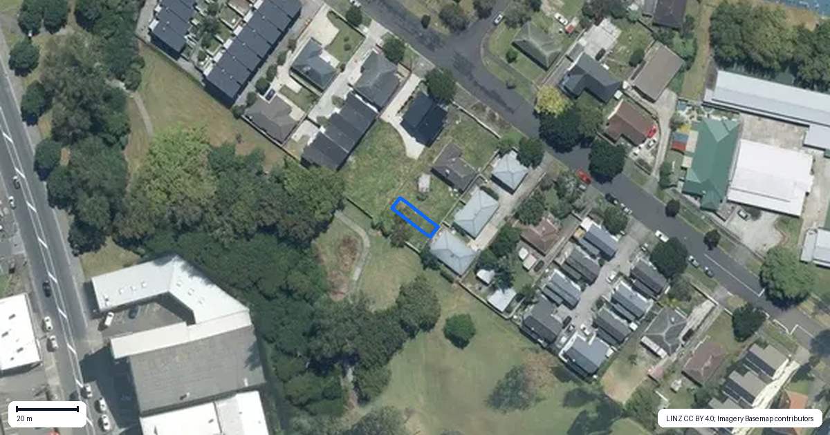 Property context map for 10/21 Eastview Road, Glen Innes, Auckland