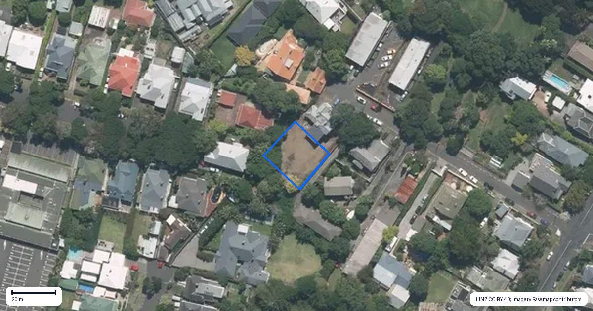 Property context map for 2/5 Edenvale Park Road, Mount Eden, Auckland