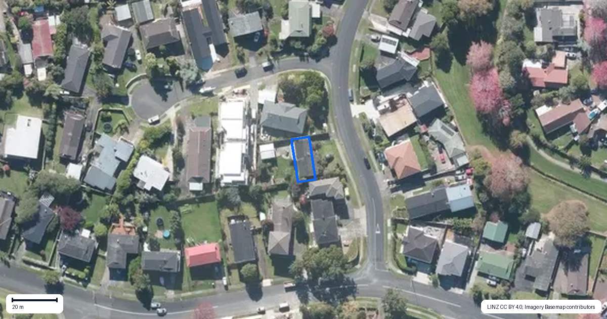 Property context map for 4A Kyeemagh Street, Botany Downs, Auckland