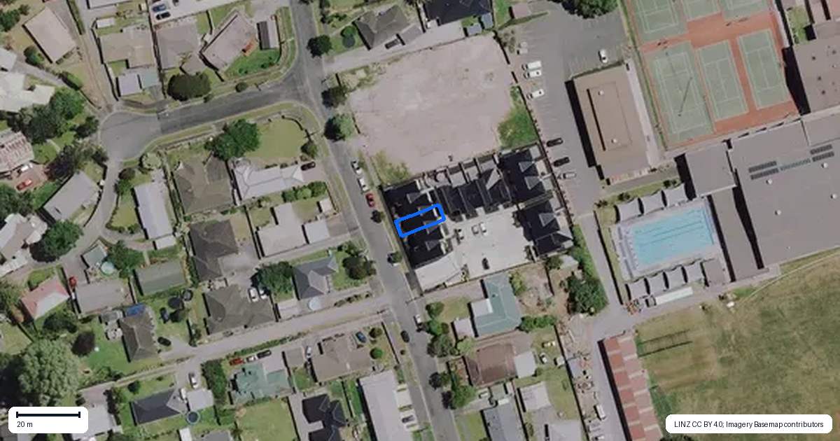 Property context map for 3/6 Fend Street, Chartwell, Hamilton