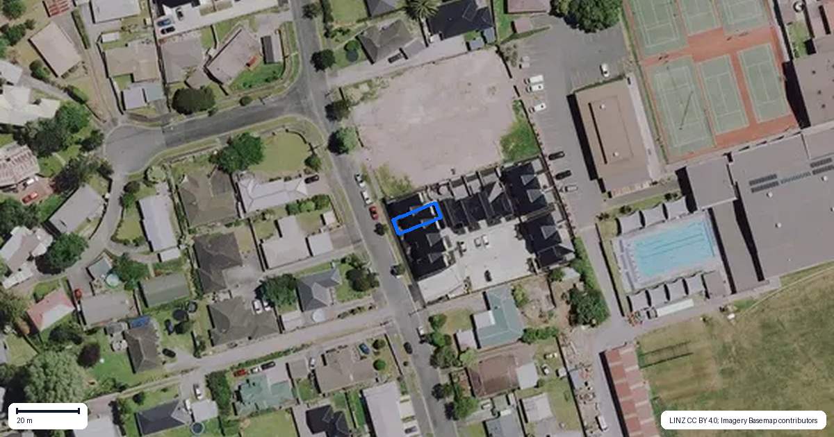 Property context map for 4/6 Fend Street, Chartwell, Hamilton