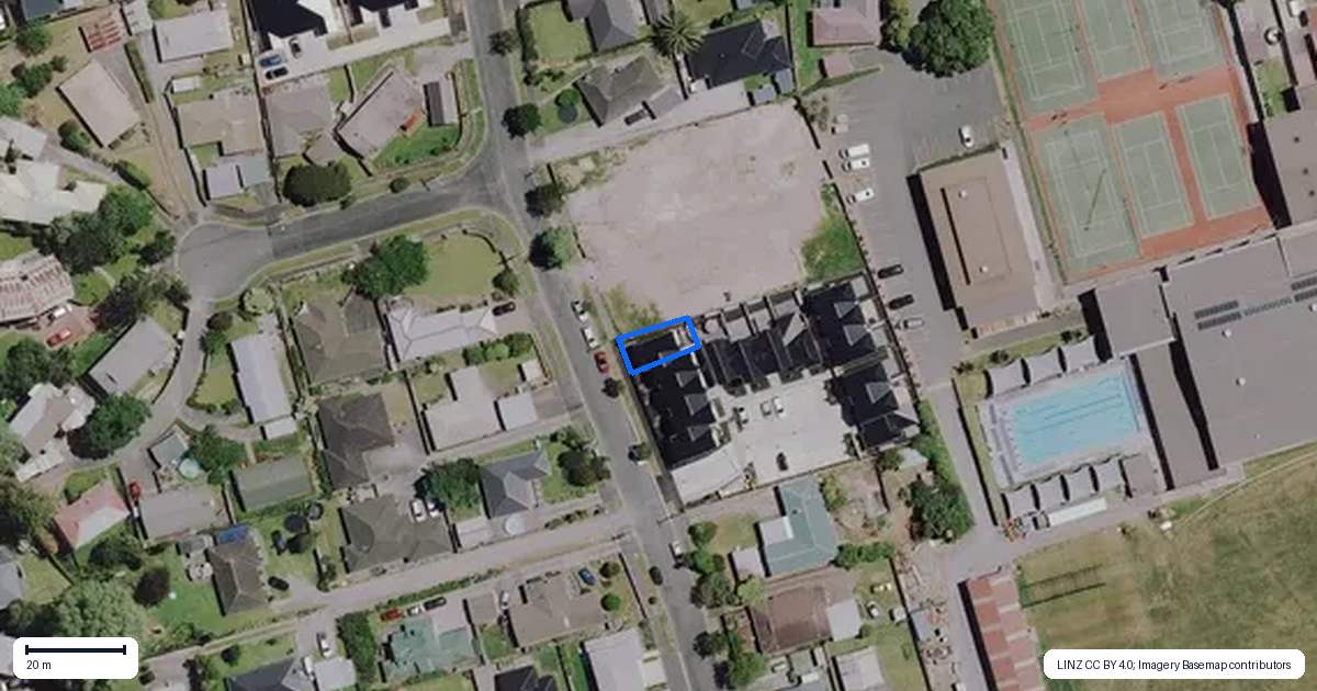 Property context map for 5/6 Fend Street, Chartwell, Hamilton