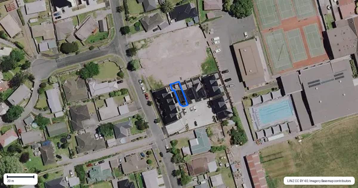 Property context map for 6/6 Fend Street, Chartwell, Hamilton