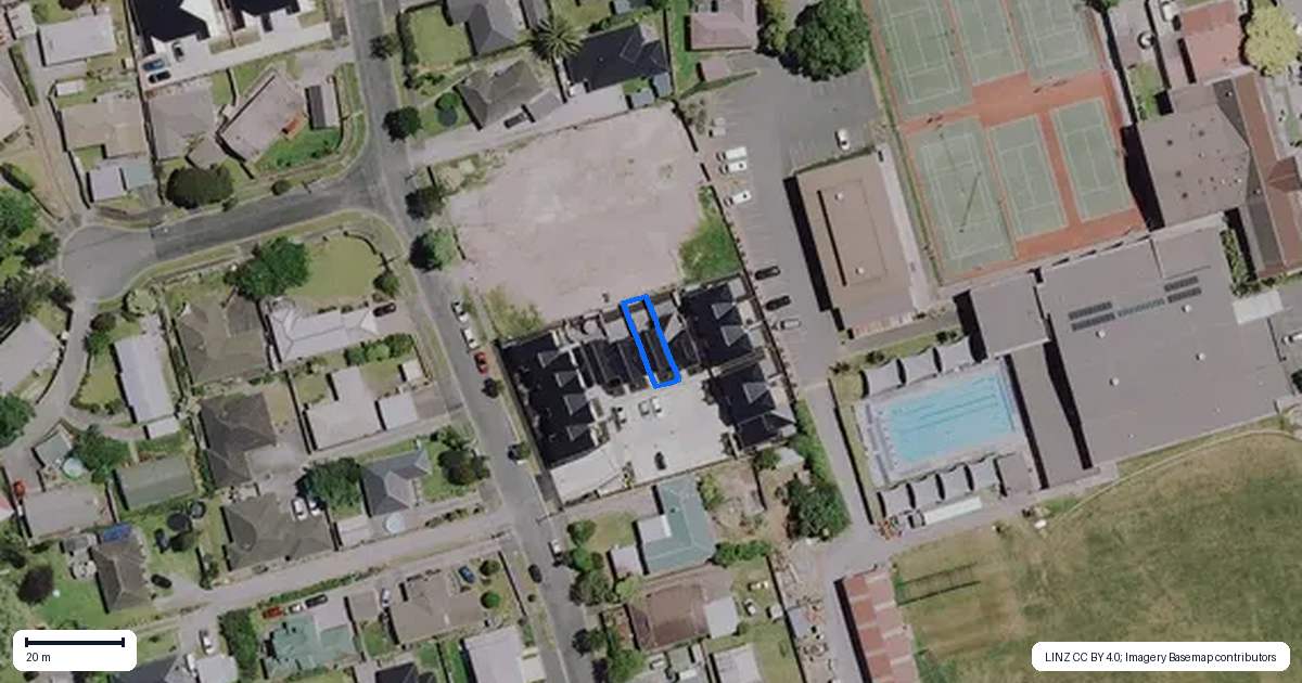 Property context map for 8/6 Fend Street, Chartwell, Hamilton