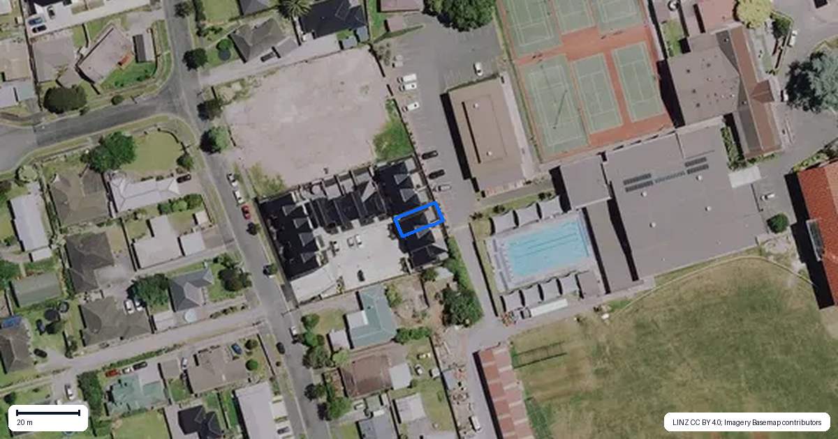 Property context map for 13/6 Fend Street, Chartwell, Hamilton
