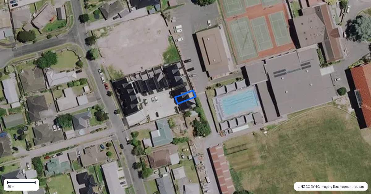 Property context map for 14/6 Fend Street, Chartwell, Hamilton