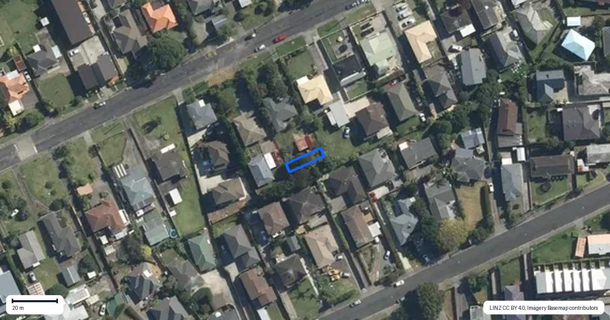 Property context map for 7/18 Commissariat Road, Mount Wellington, Auckland