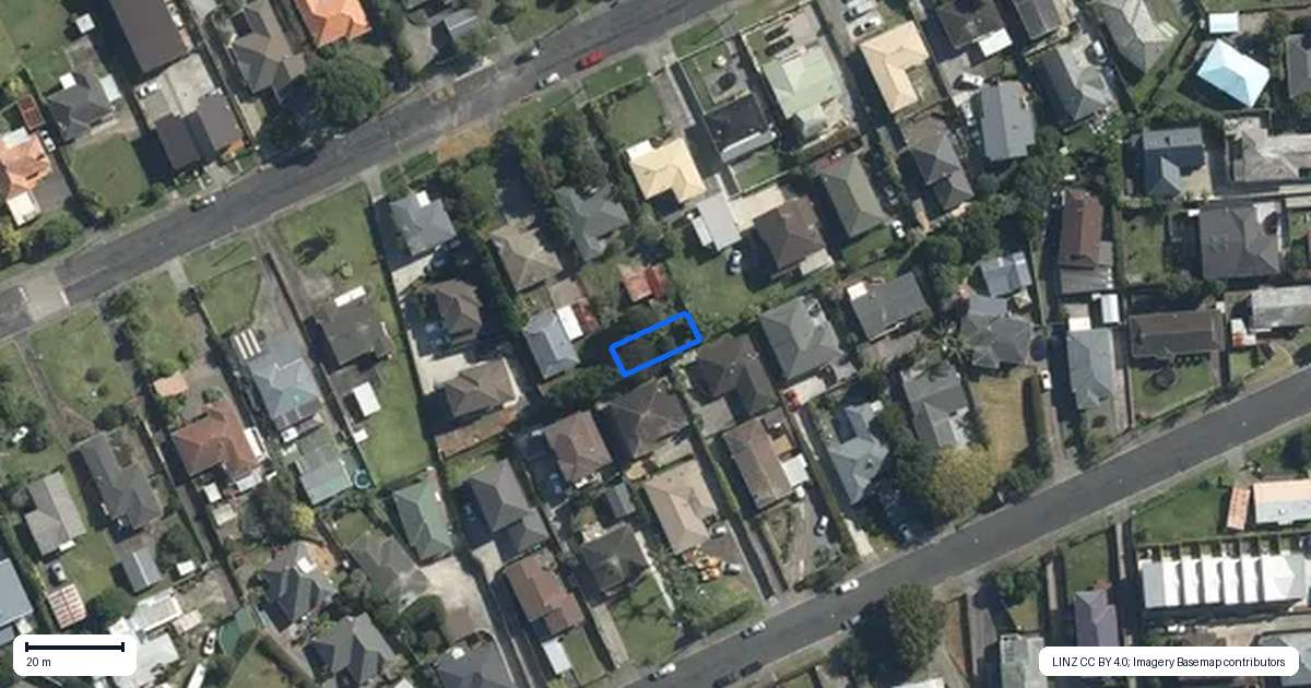 Property context map for 8/18 Commissariat Road, Mount Wellington, Auckland