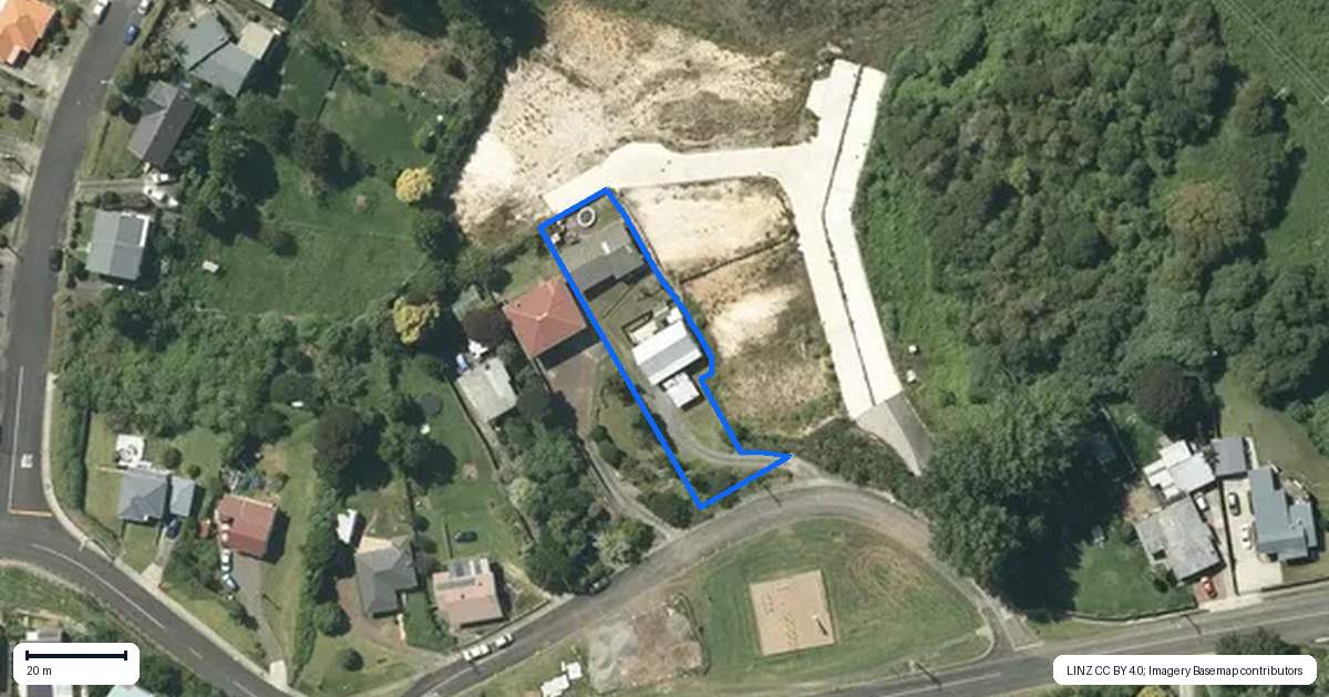 Property context map for 71 Rayner Road, Huntly