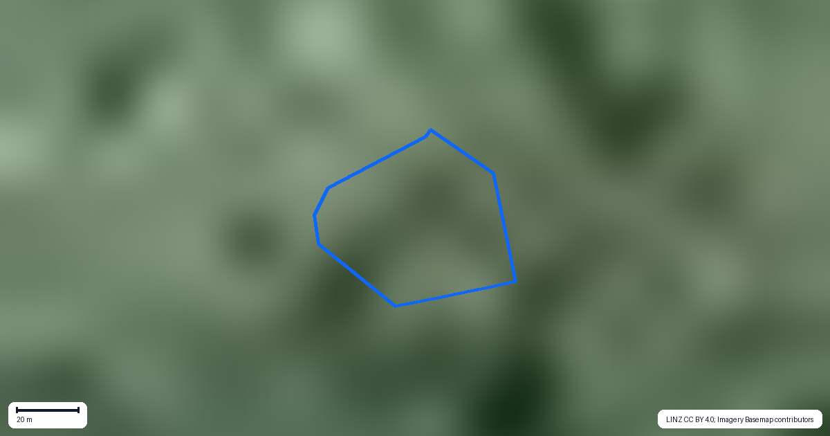 Property context map for 82 Dean Road, Pokeno