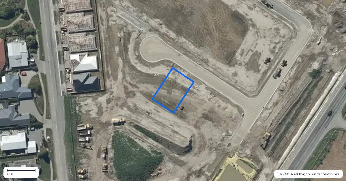 Property context map for 5 Archibald Place, Halswell, Christchurch