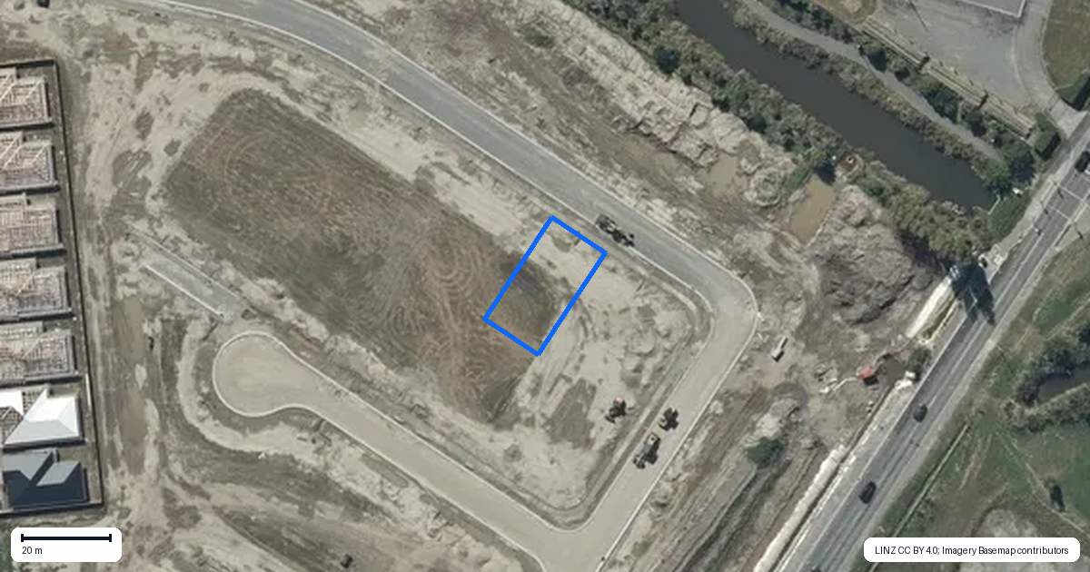 Property context map for 20 Bethia Road, Halswell, Christchurch