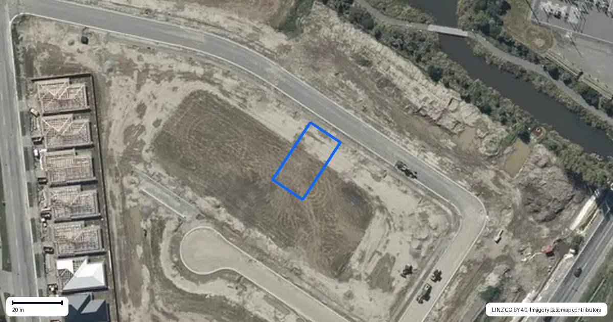 Property context map for 16 Bethia Road, Halswell, Christchurch