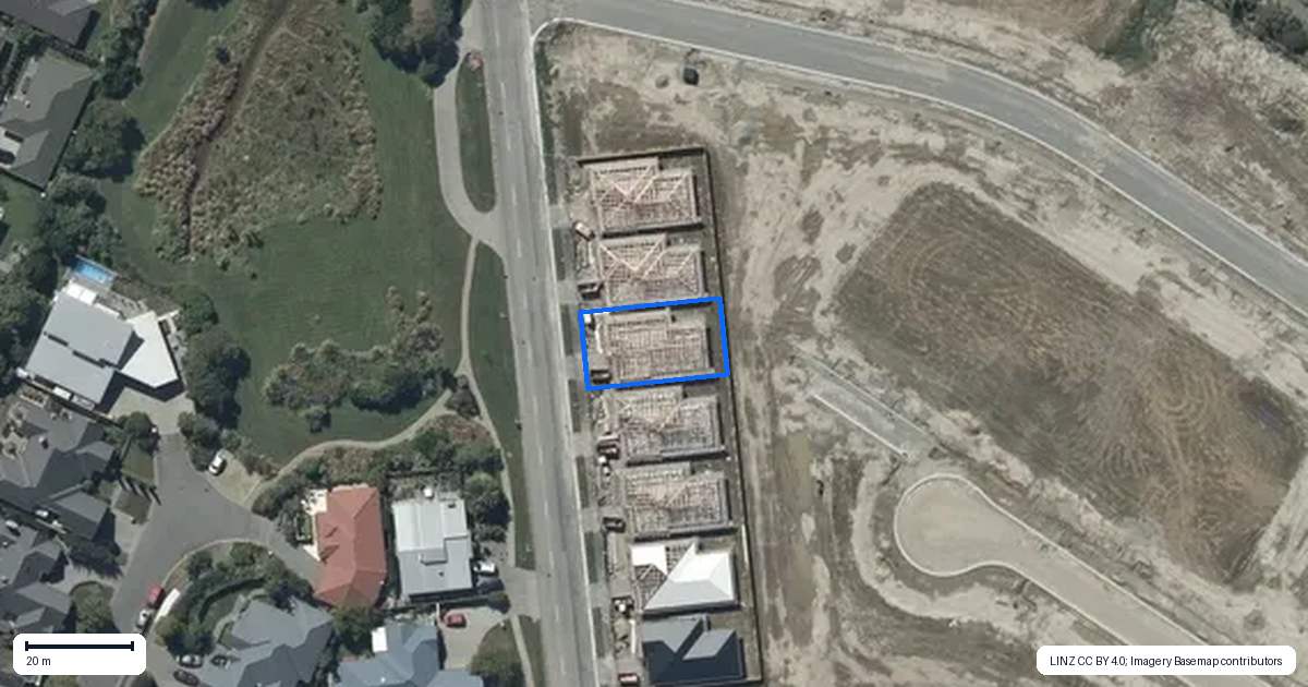 Property context map for 157 Milns Road, Halswell, Christchurch
