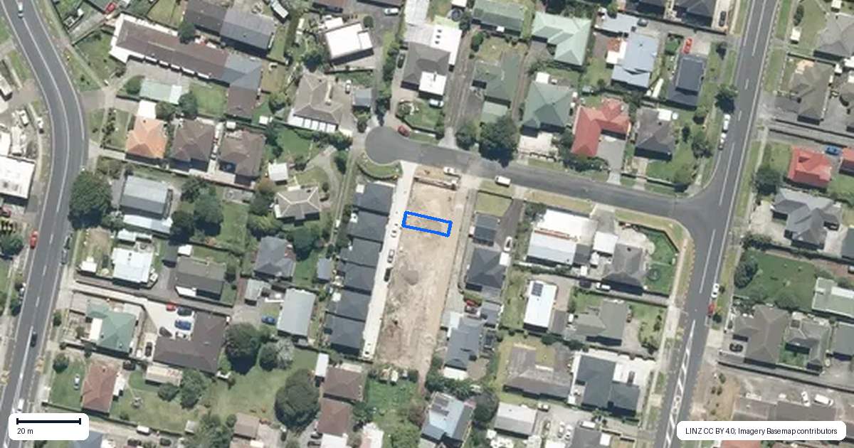 Property context map for 3/8 Reeves Avenue, Papatoetoe, Auckland