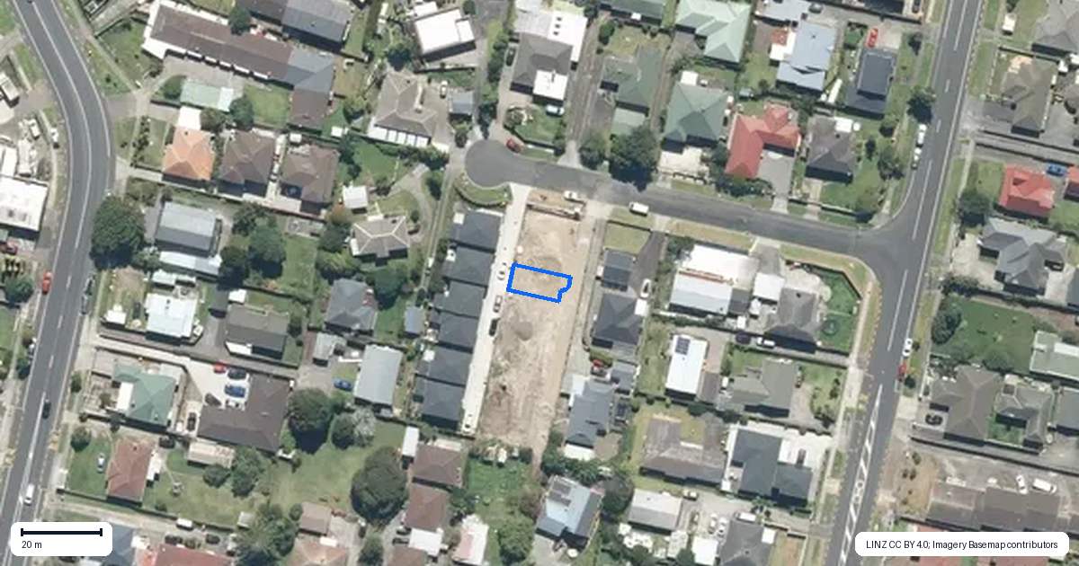 Property context map for 4/8 Reeves Avenue, Papatoetoe, Auckland