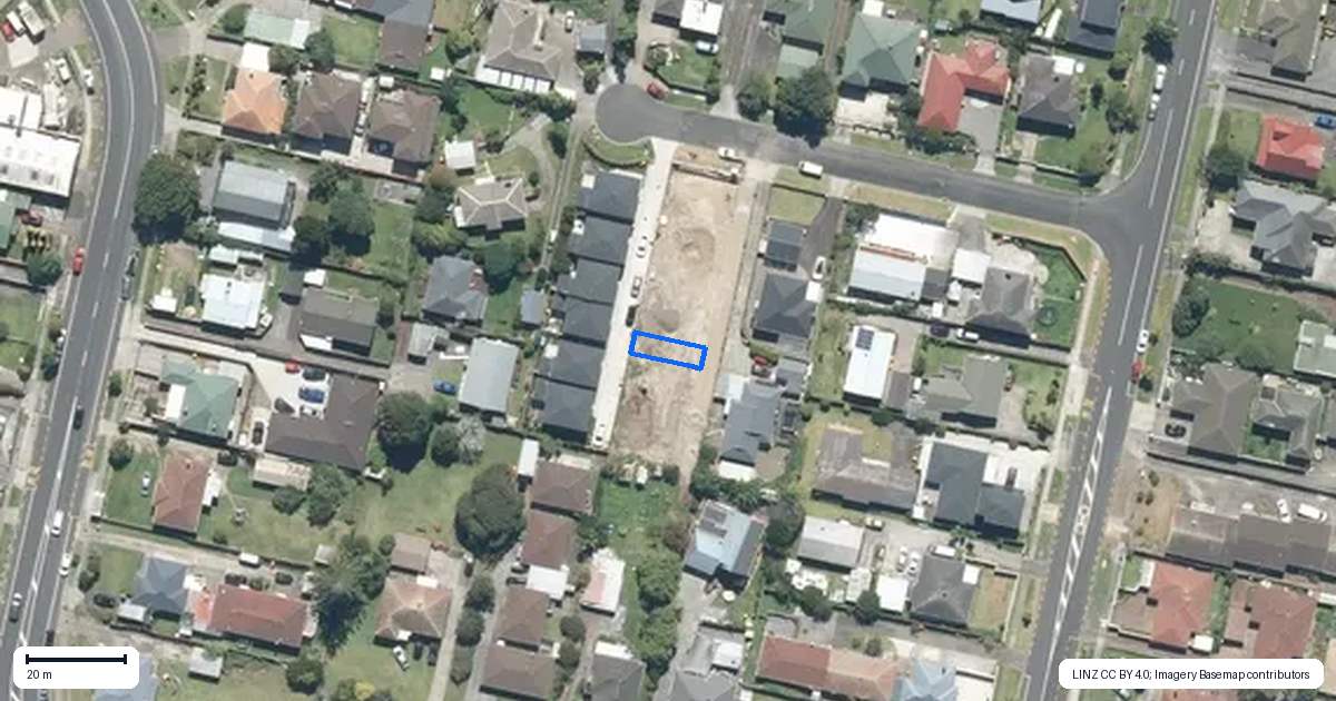 Property context map for 7/8 Reeves Avenue, Papatoetoe, Auckland