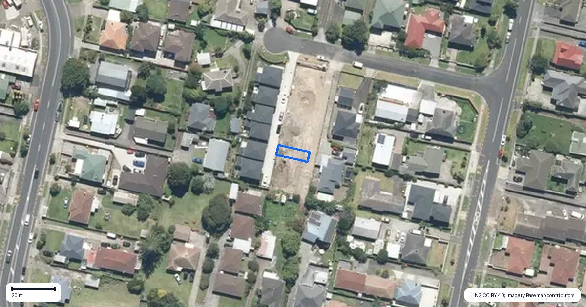 Property context map for 8/8 Reeves Avenue, Papatoetoe, Auckland