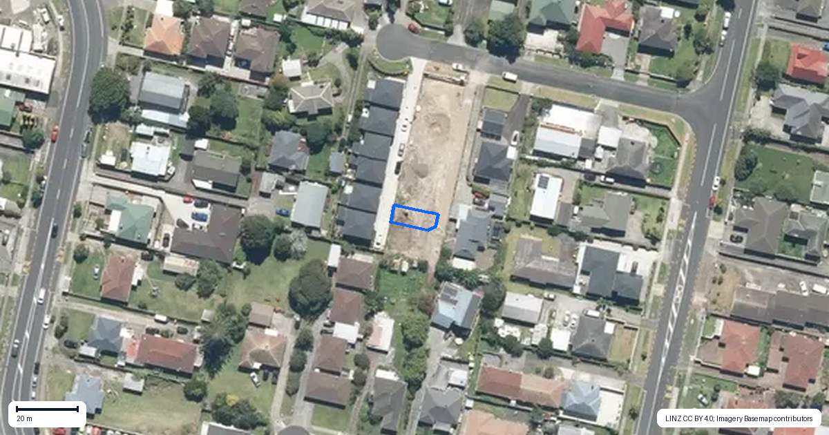 Property context map for 9/8 Reeves Avenue, Papatoetoe, Auckland