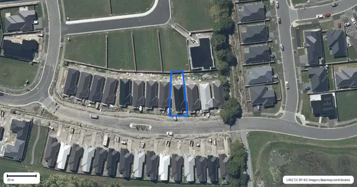 Property context map for 9 Comer Street, Halswell, Christchurch
