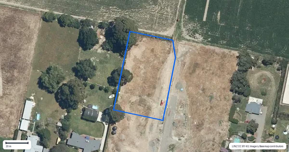 Property context map for 234A Meeanee Road, Meeanee, Napier