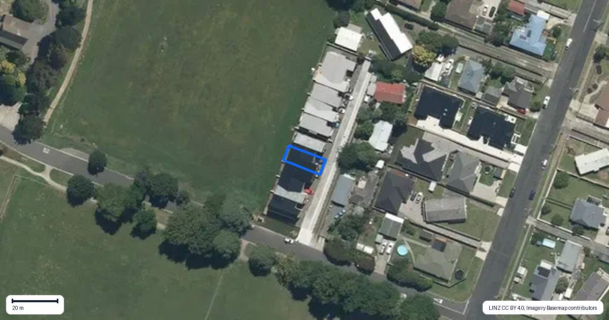 Property context map for 7 Ngakinga Lane, Leamington, Cambridge