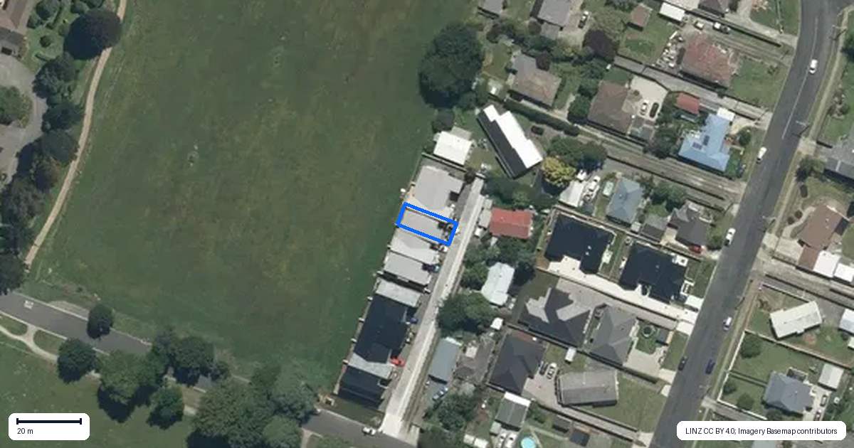 Property context map for 15 Ngakinga Lane, Leamington, Cambridge