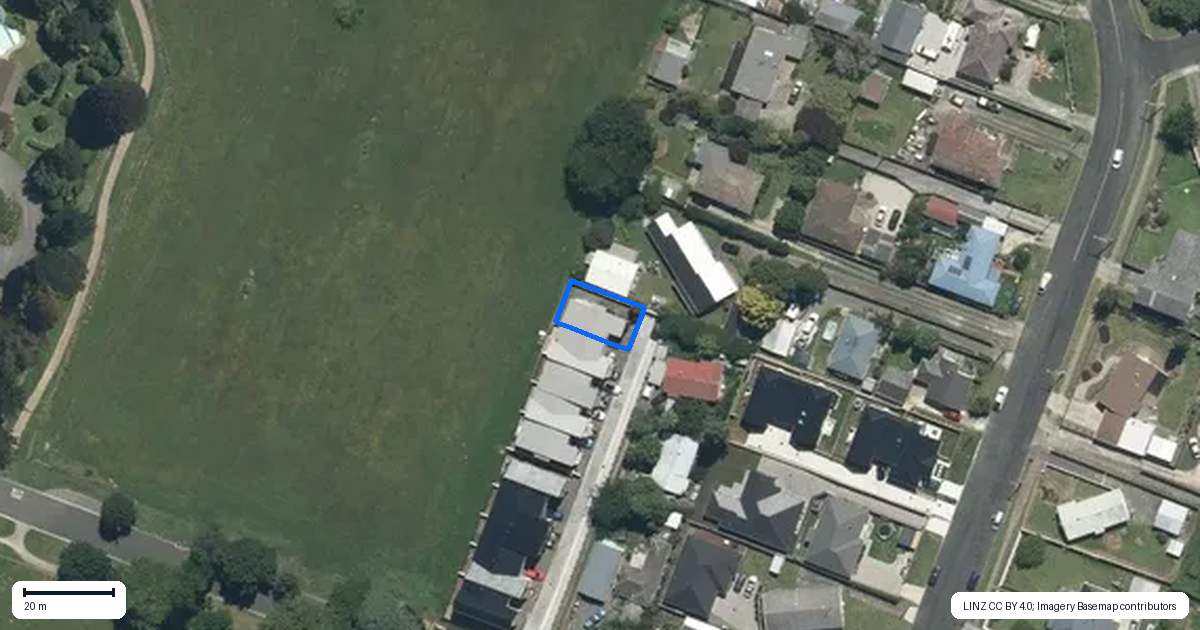 Property context map for 19 Ngakinga Lane, Leamington, Cambridge