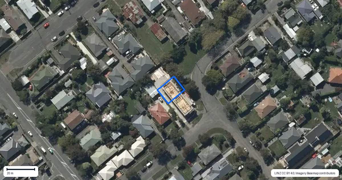 Property context map for 2/34 Meadowville Avenue, Spreydon, Christchurch