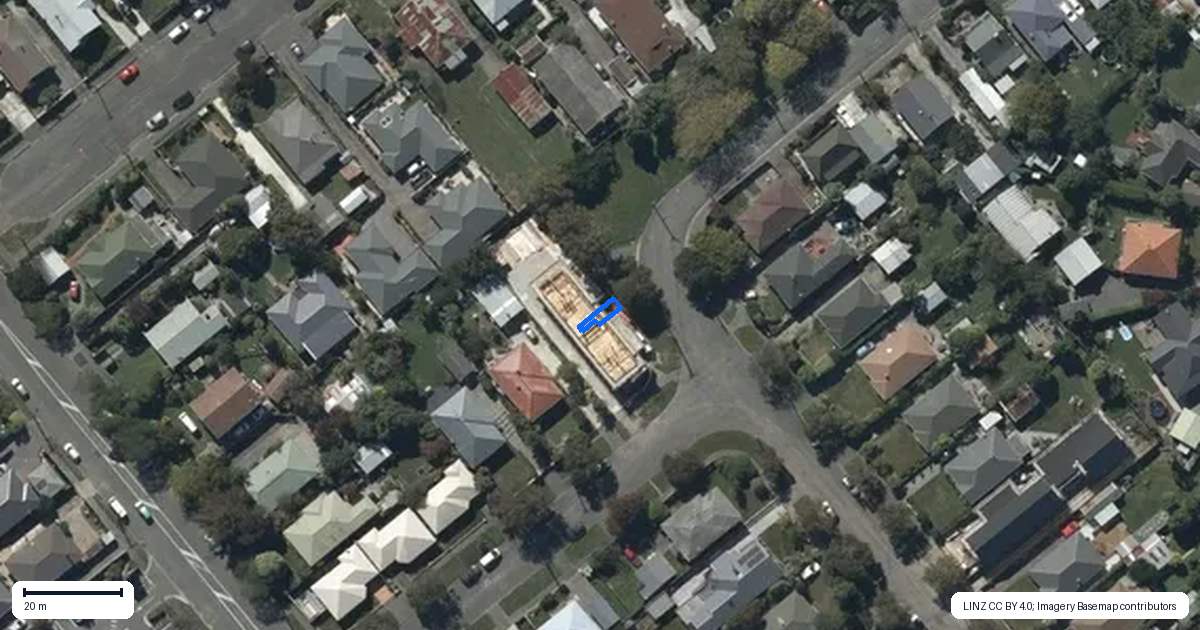 Property context map for 102/34 Meadowville Avenue, Spreydon, Christchurch