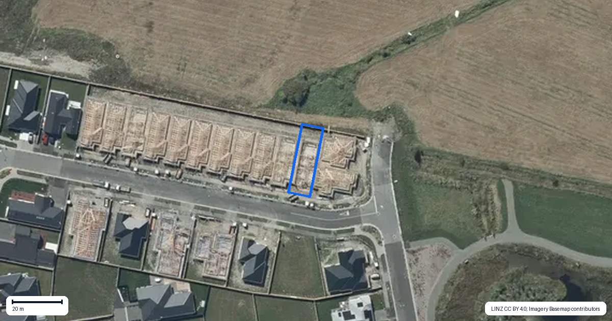 Property context map for 29 Benrogan Drive, Halswell, Christchurch