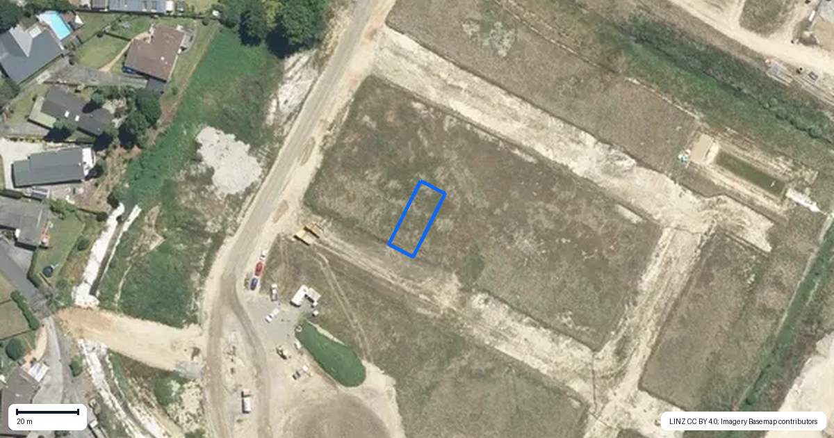 Property context map for 36 Stableford Crescent, Opaheke, Papakura