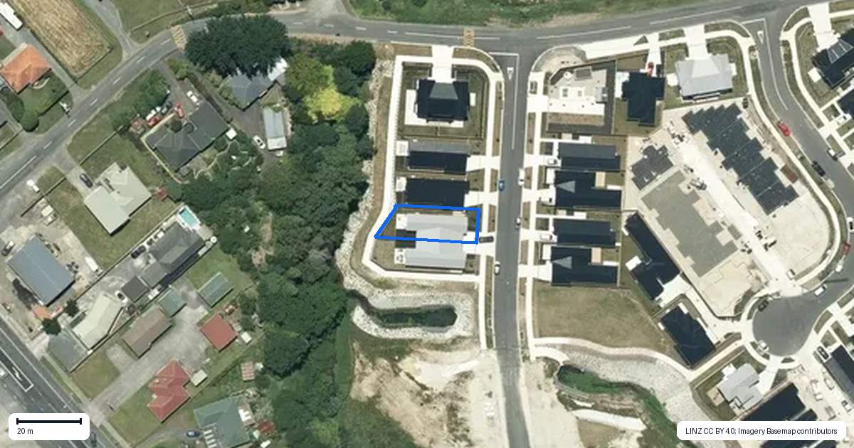 Property context map for 6 Whenu Place, Horotiu, Hamilton