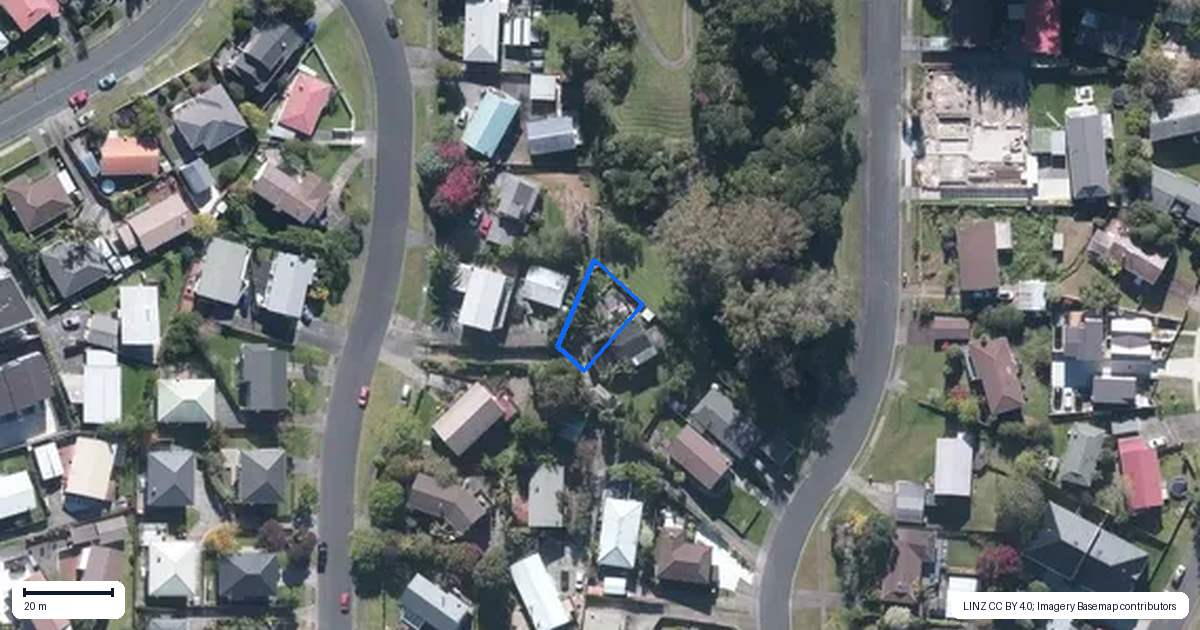 Property context map for 29A Elizabeth Drive, West Harbour, Auckland