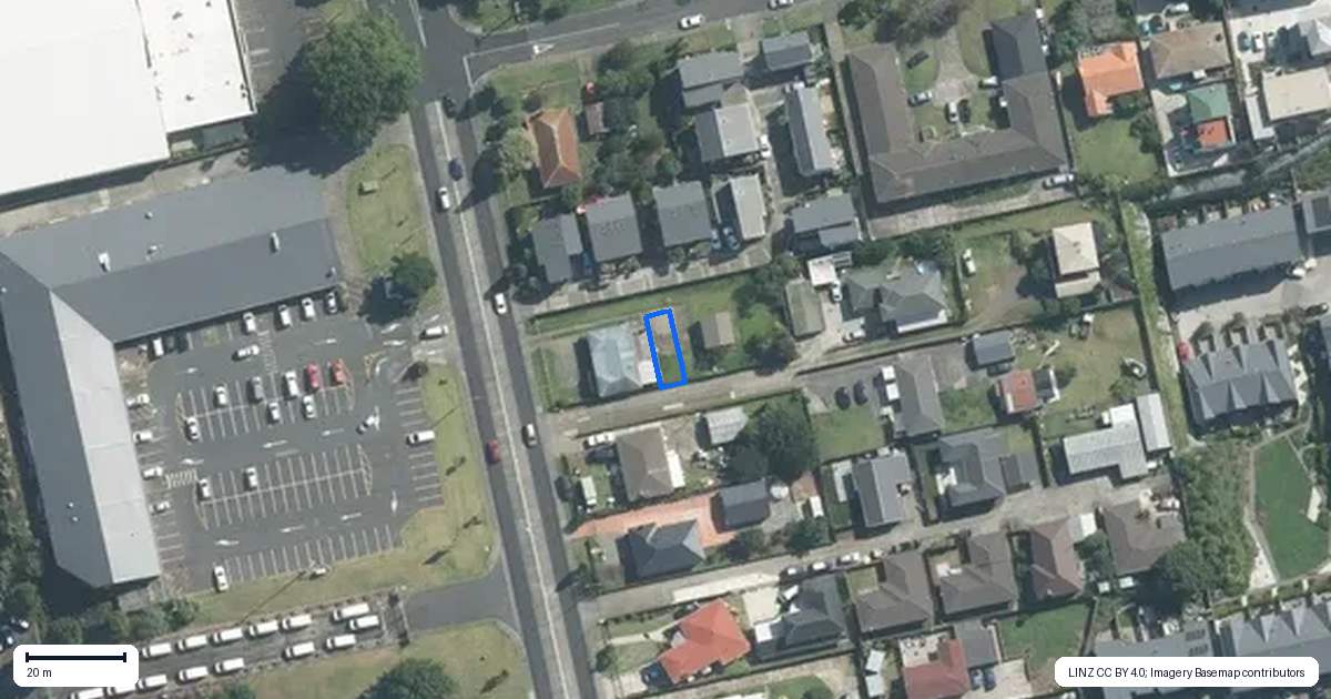 Property context map for 4/600 Mount Wellington Highway, Mount Wellington, Auckland