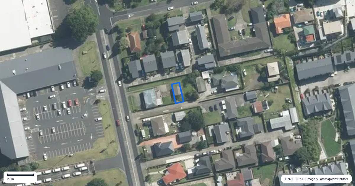 Property context map for 6/600 Mount Wellington Highway, Mount Wellington, Auckland