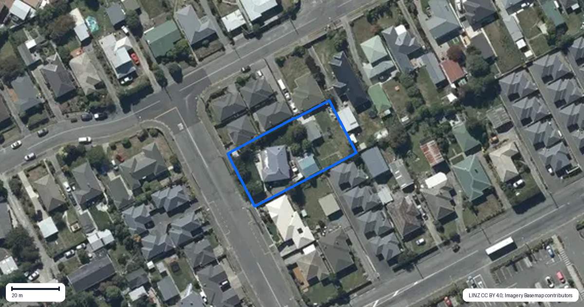 Property context map for 4 Oakridge Street, Halswell, Christchurch