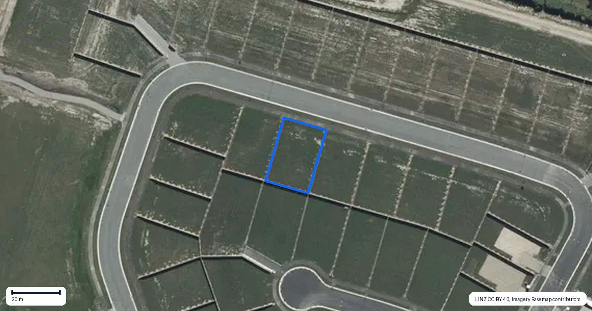 Property context map for 21 Kopper Crescent, Marshland, Christchurch