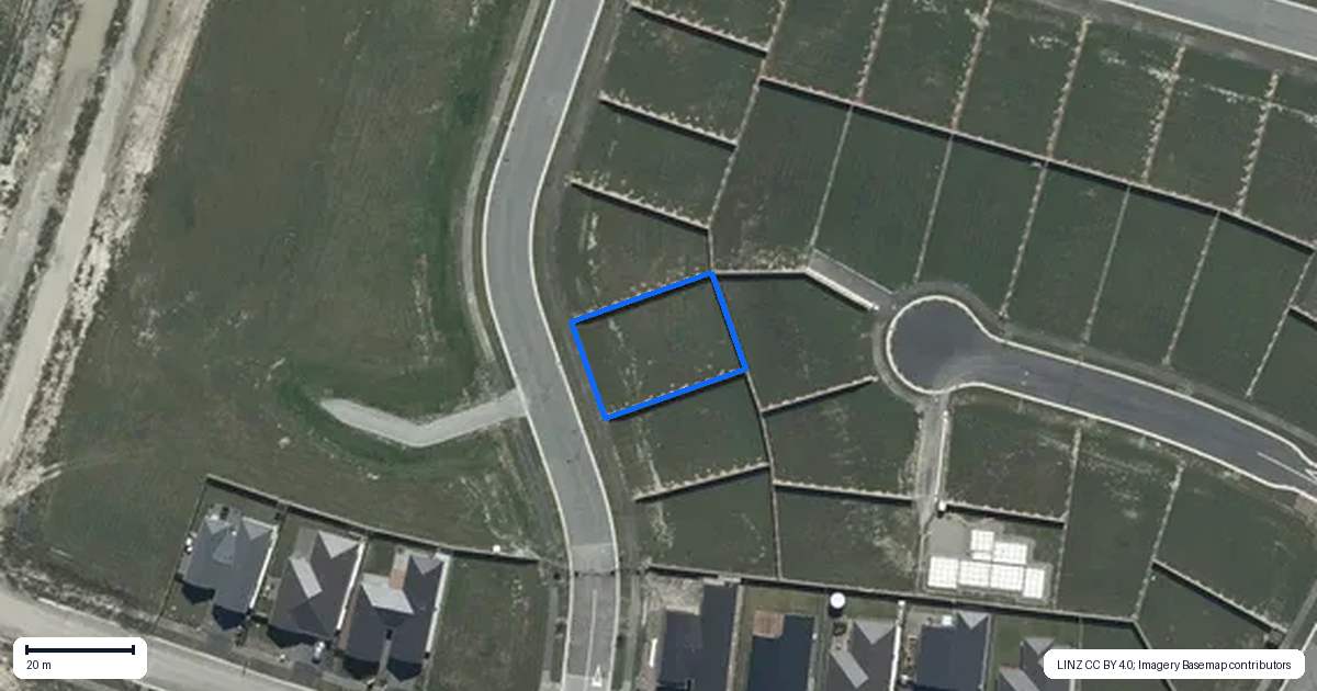 Property context map for 33 Kopper Crescent, Marshland, Christchurch
