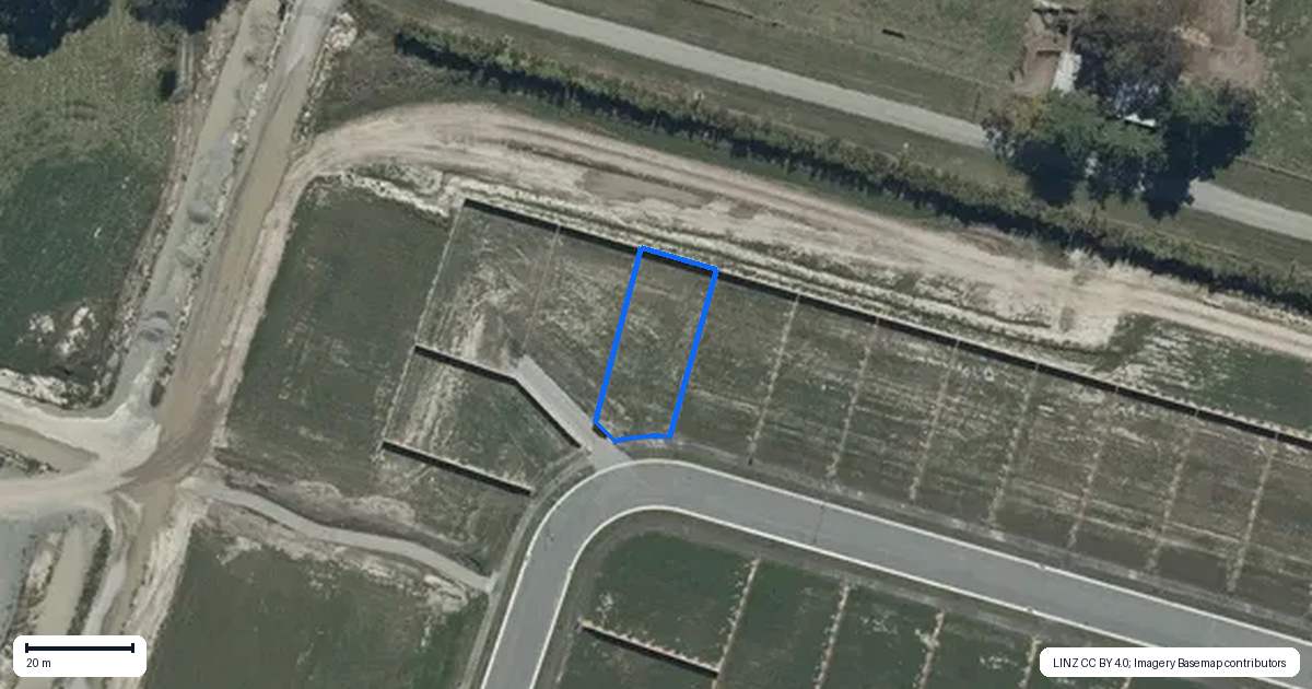 Property context map for 46 Kopper Crescent, Marshland, Christchurch