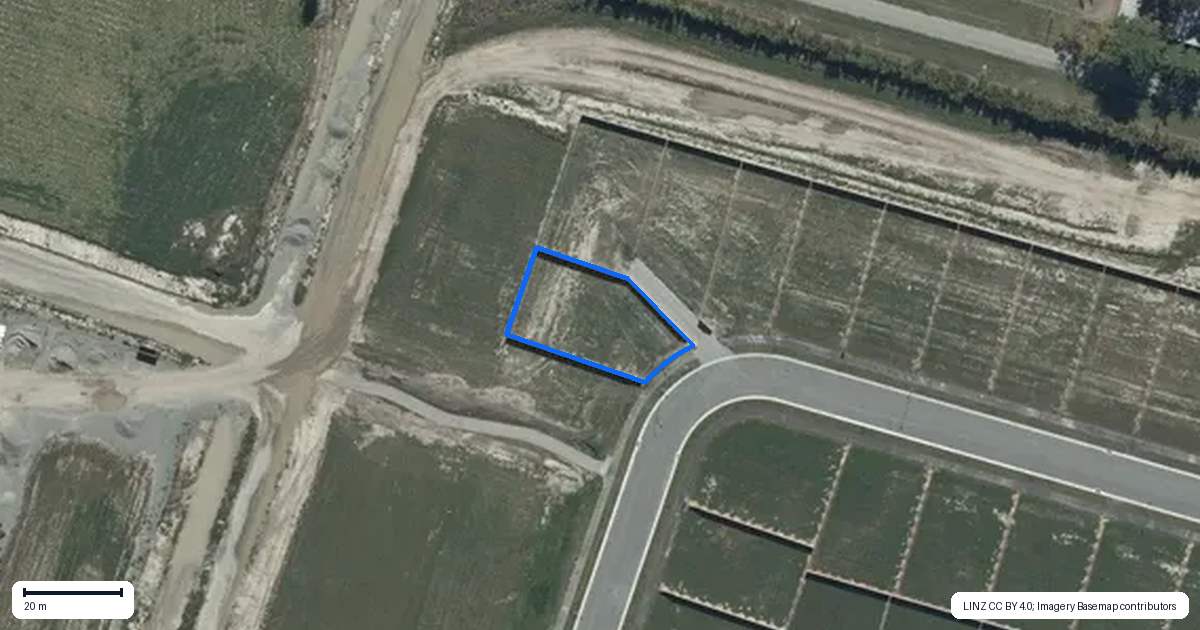 Property context map for 52 Kopper Crescent, Marshland, Christchurch