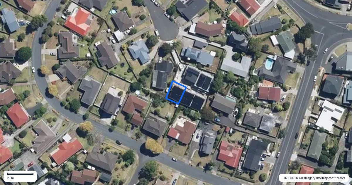 Property context map for 11A Rene Place, Sunnyhills, Auckland