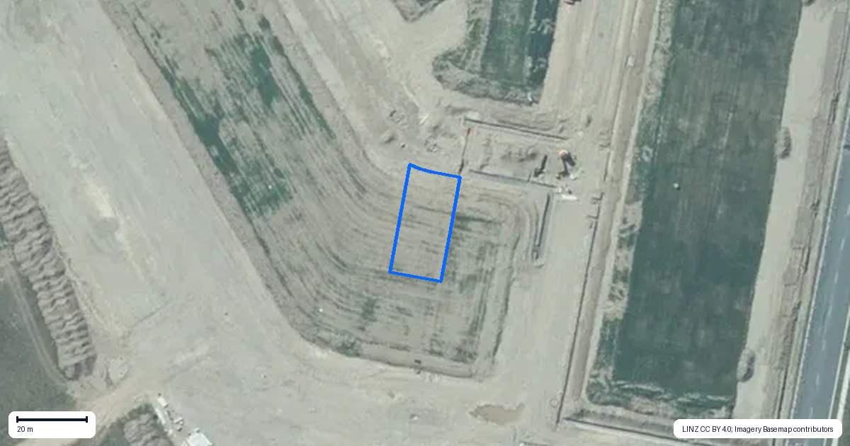 Property context map for 96 Accadia Drive, Rolleston