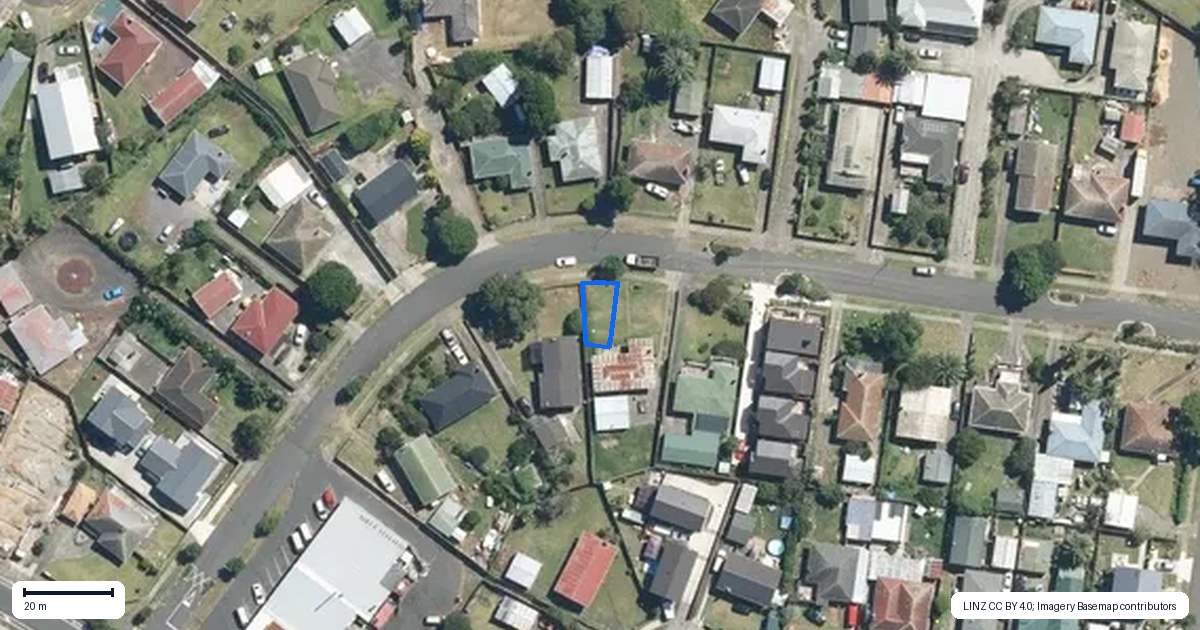 Property context map for 7/35 Imrie Avenue, Mangere, Auckland