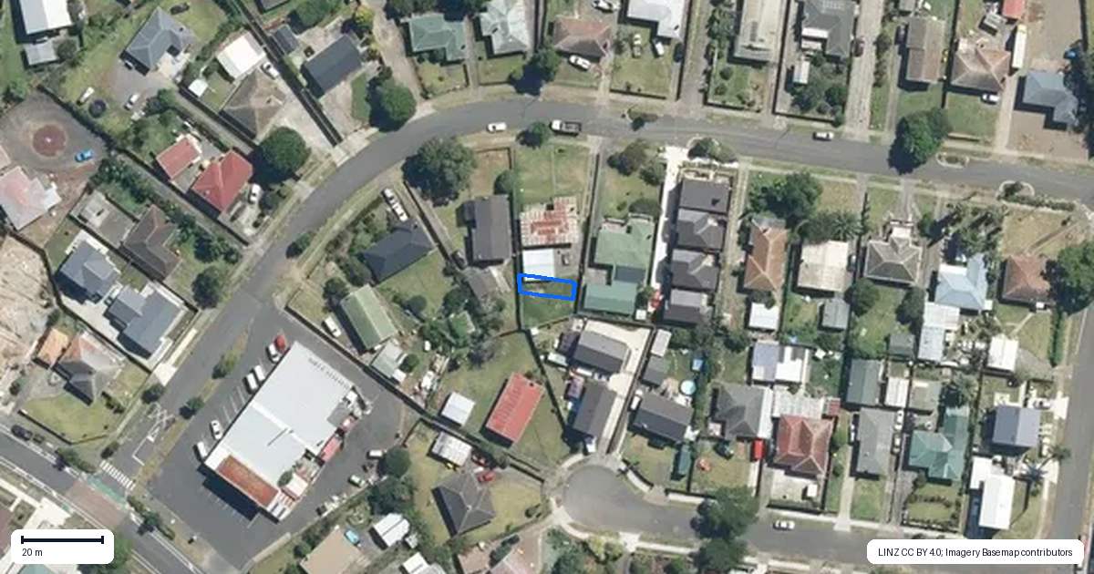 Property context map for 4/35 Imrie Avenue, Mangere, Auckland