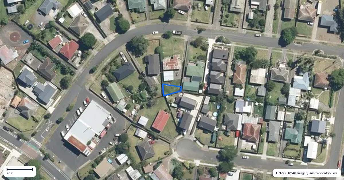 Property context map for 5/35 Imrie Avenue, Mangere, Auckland
