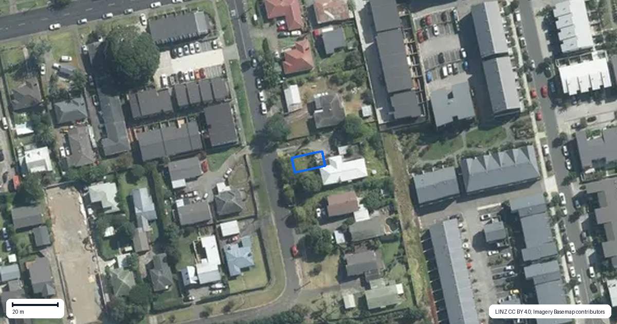 Property context map for 1/33 Ryburn Road, Mount Wellington, Auckland